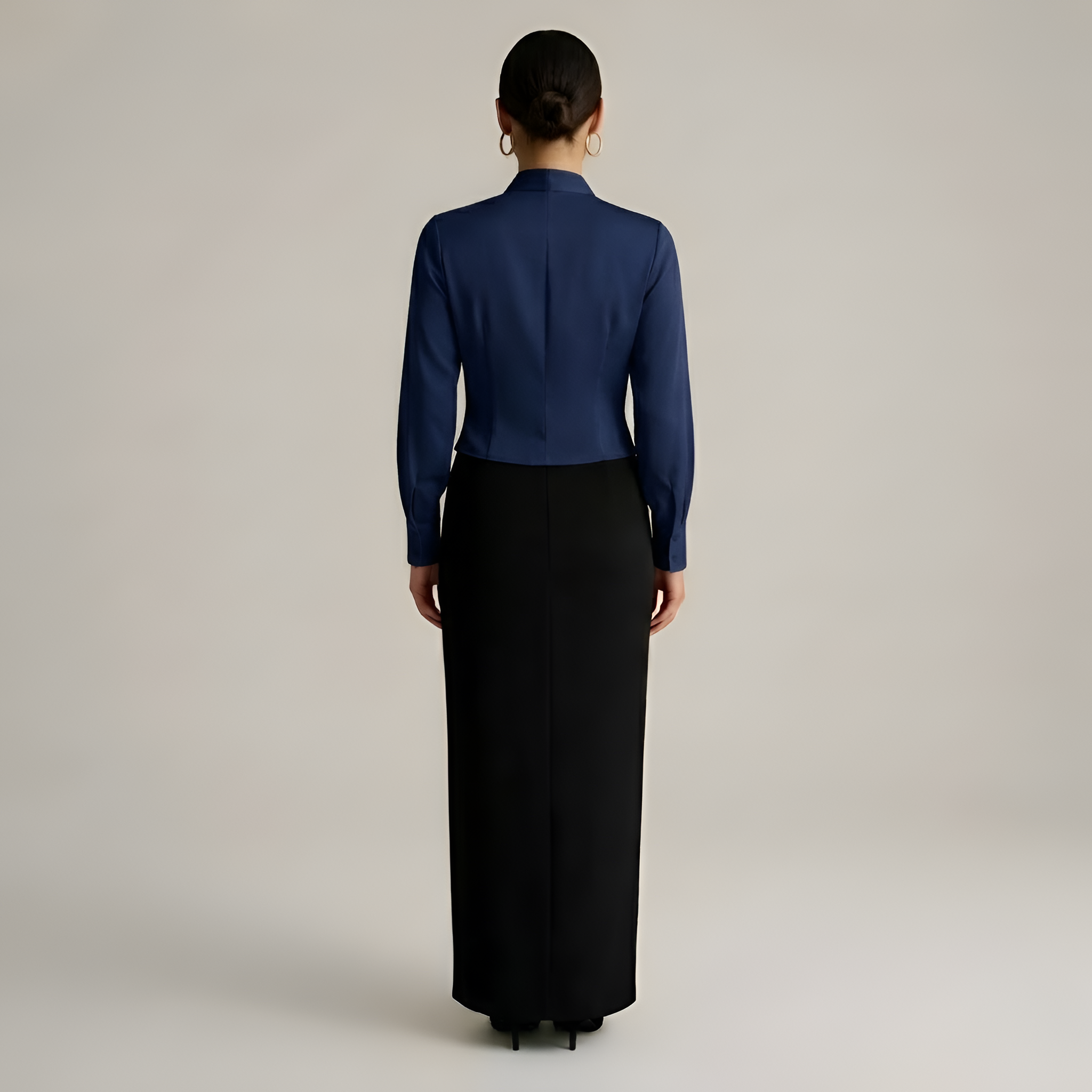 Alianna - Blouse croisée chic en satin