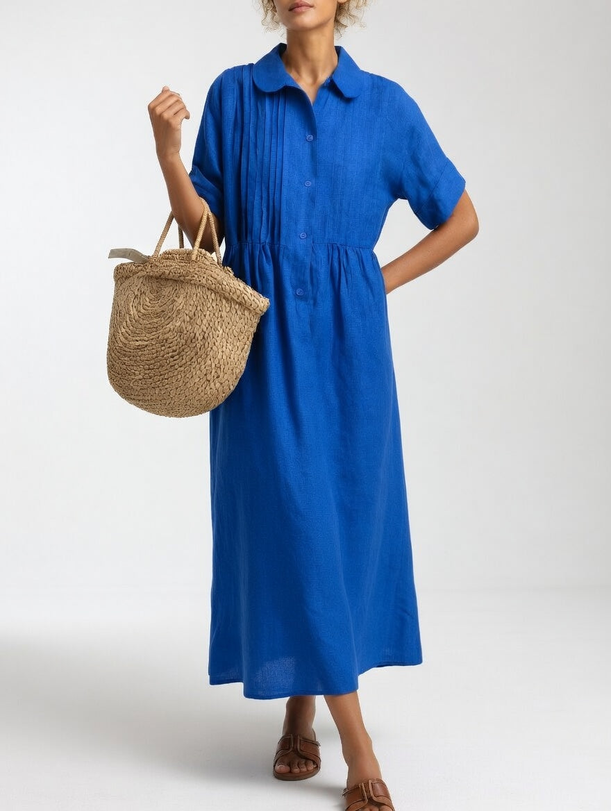 Lysandra™ - Robe chemise d'été légère