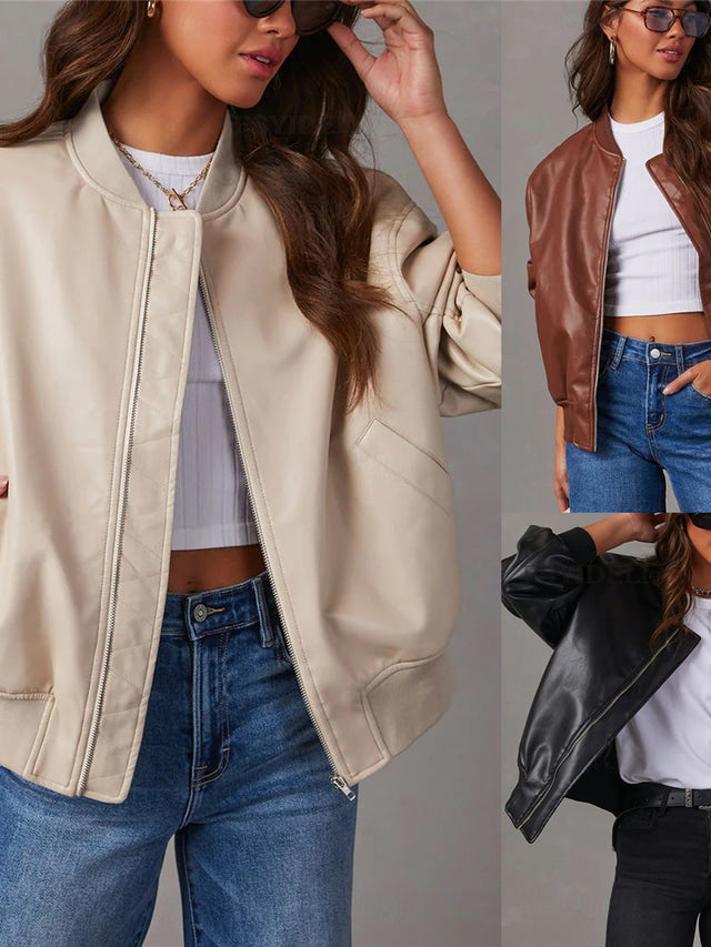 Veste bomber Femme | Coupe décontractée & intemporelle polyvalente