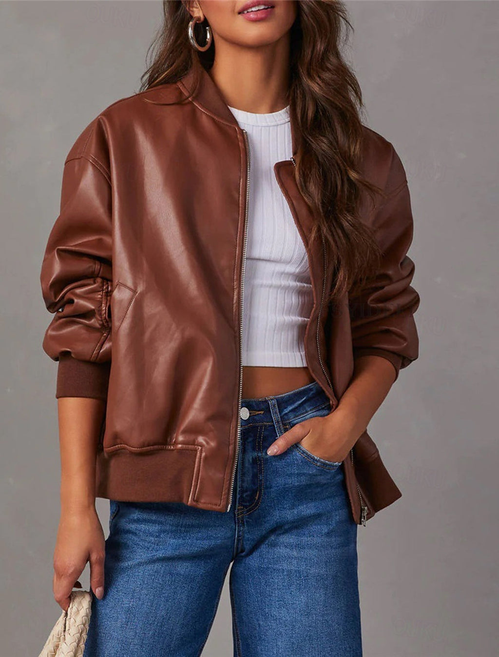 Veste bomber Femme | Coupe décontractée & intemporelle polyvalente