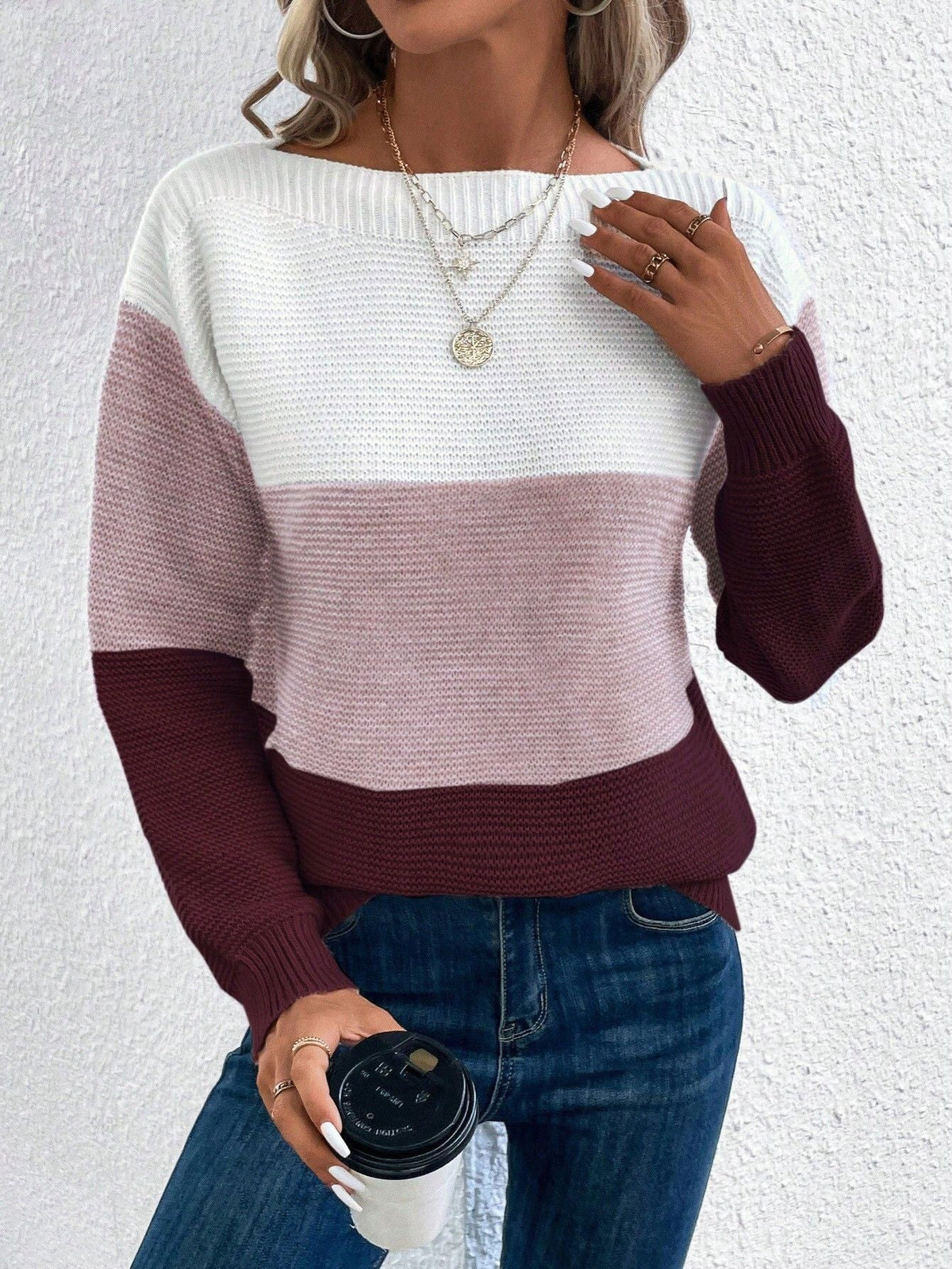 Esther - Pull Tricoté Élégant
