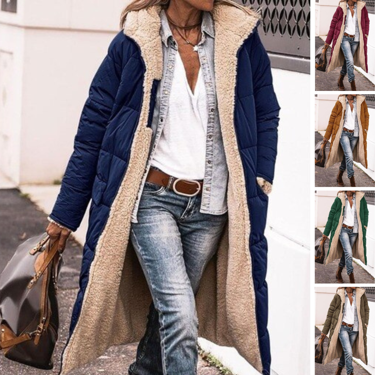 Sasha | Élégant Manteau Réversible