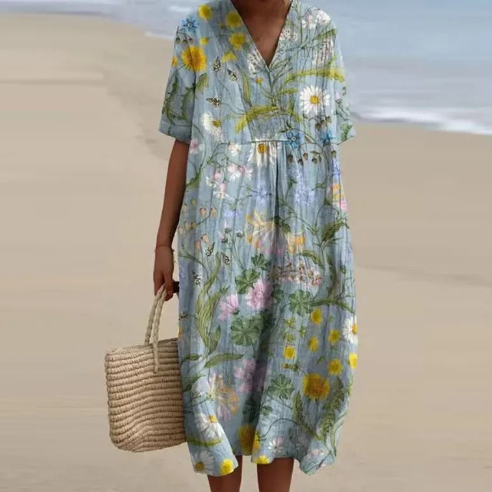 Miles™ - Robe à fleurs colorée pour femmes