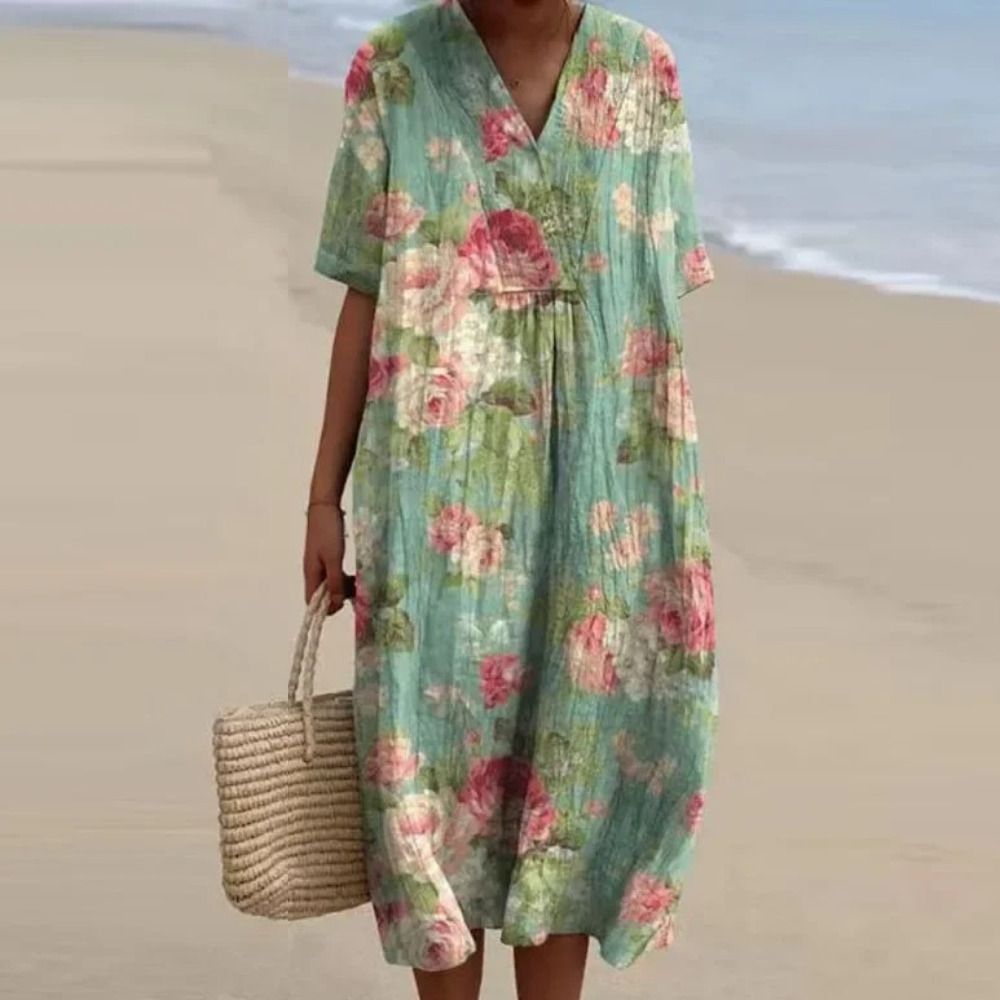 Miles™ - Robe à fleurs colorée pour femmes