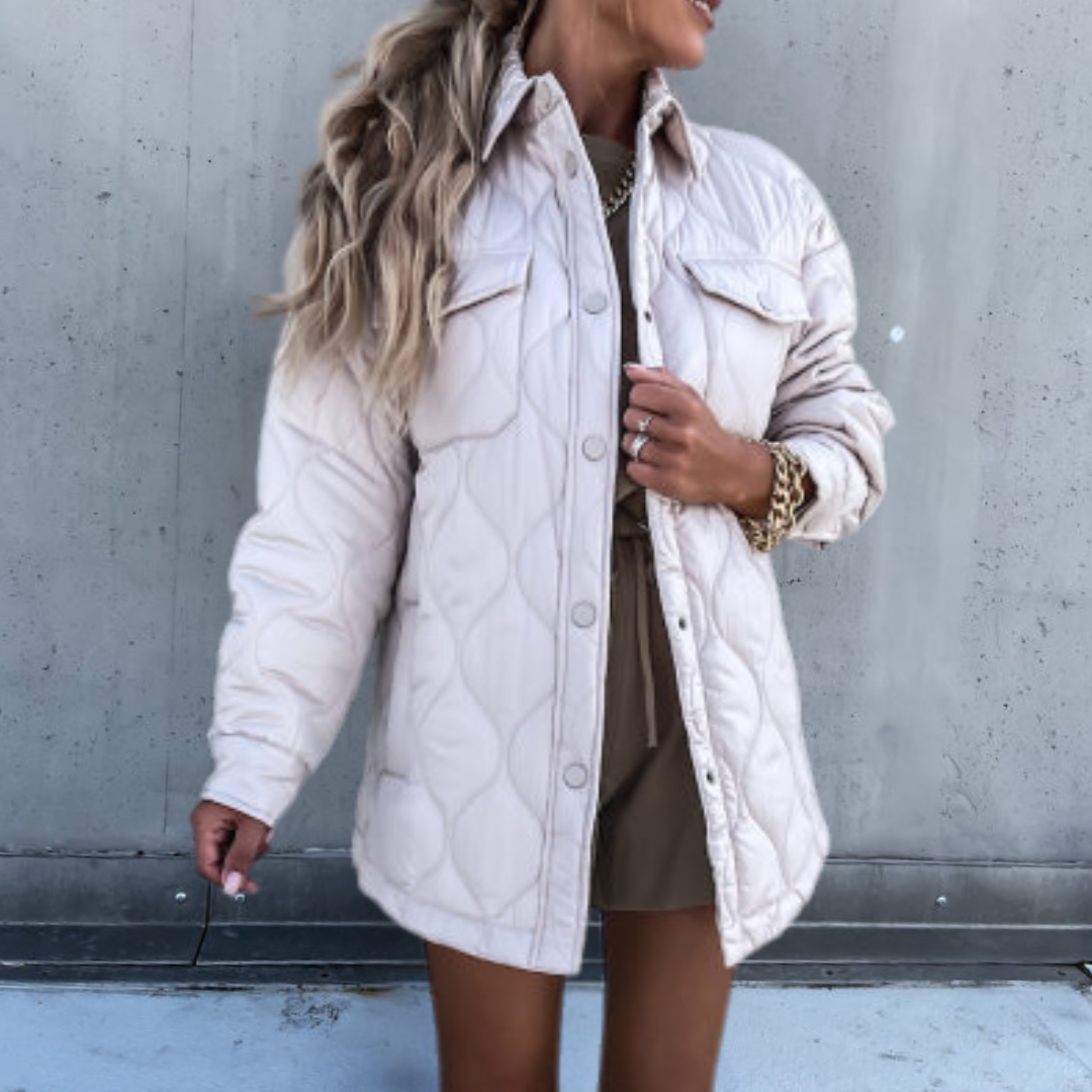 Ingrid - Manteau d'hiver matelassé surdimensionné et élégant