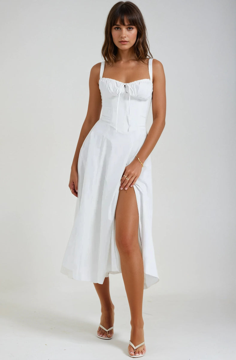Robe Midi de Fête Cute Corset Catherine