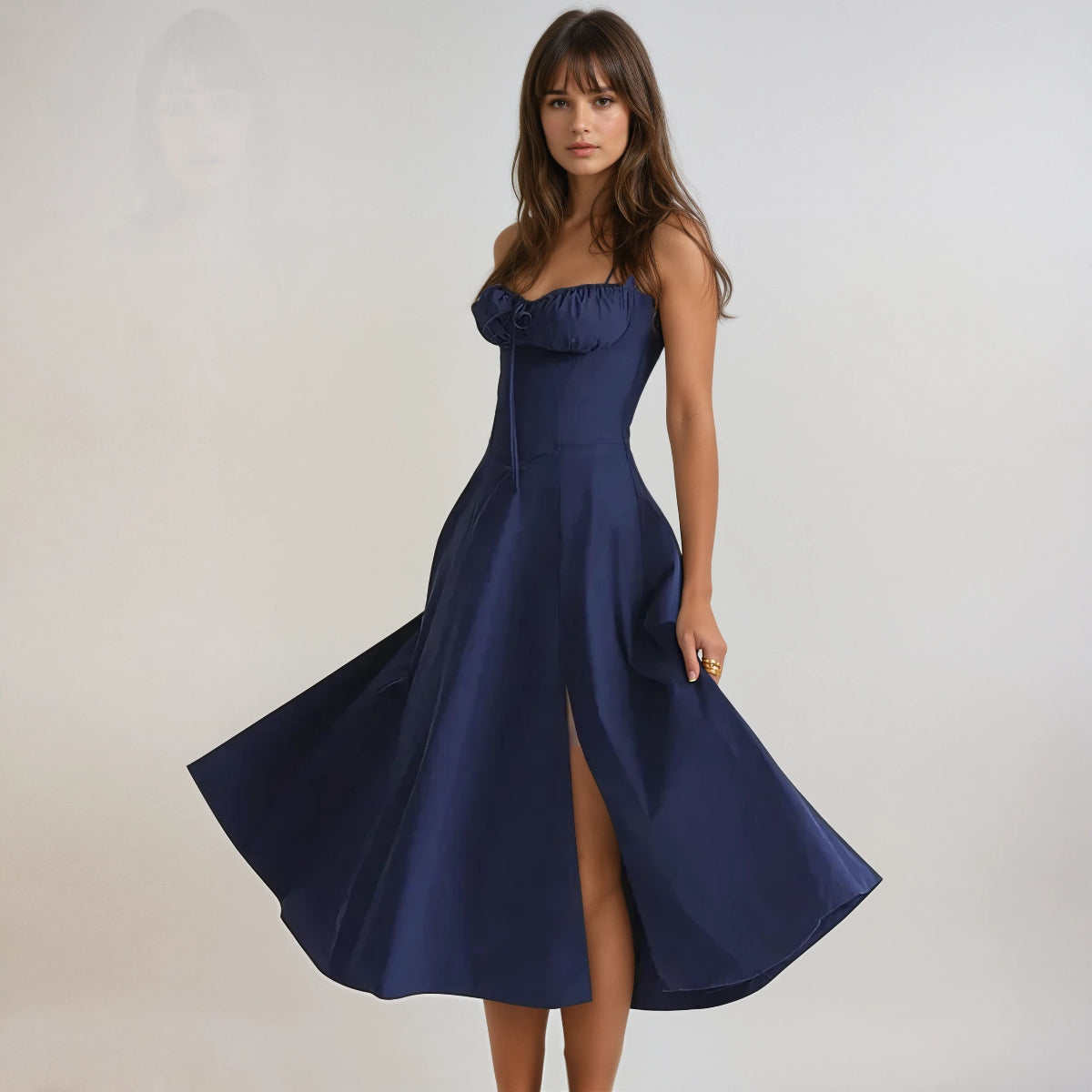 Robe Midi de Fête Cute Corset Catherine