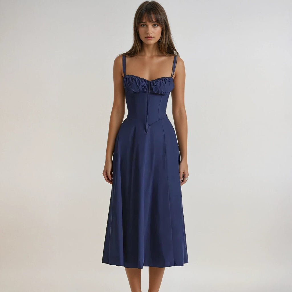 Robe Midi de Fête Cute Corset Catherine