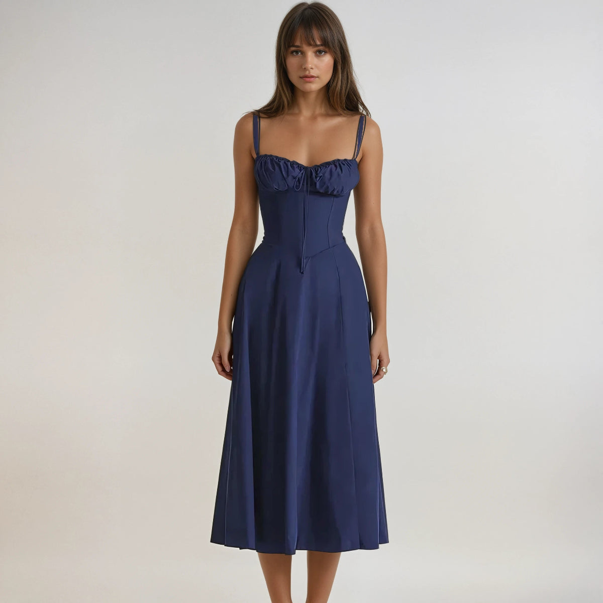 Robe Midi de Fête Cute Corset Catherine