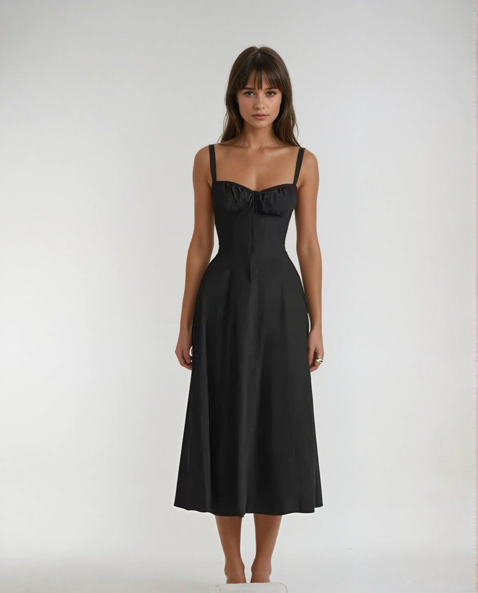 Robe Midi de Fête Cute Corset Catherine