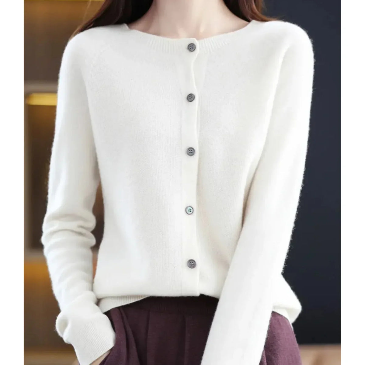Esther - Élégant Gilet en Laine