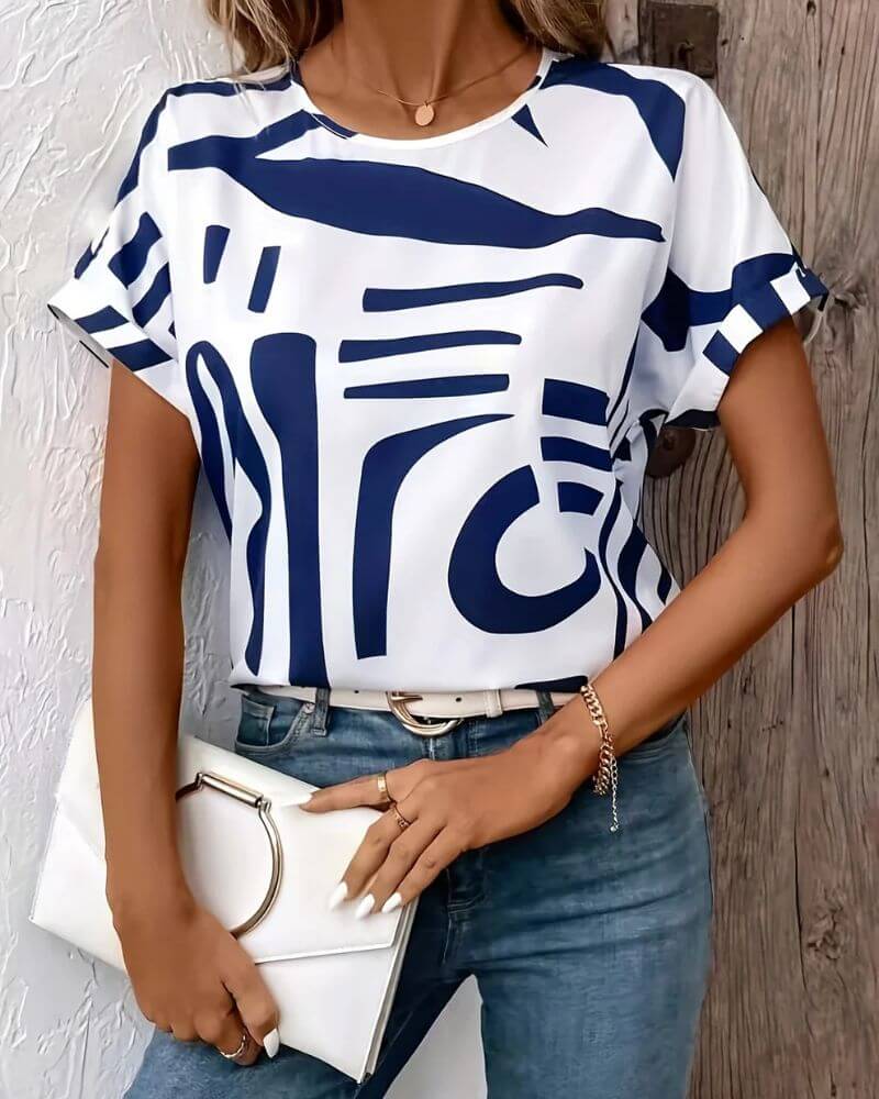 Carina – Blouse d'été élégante pour un look tendance