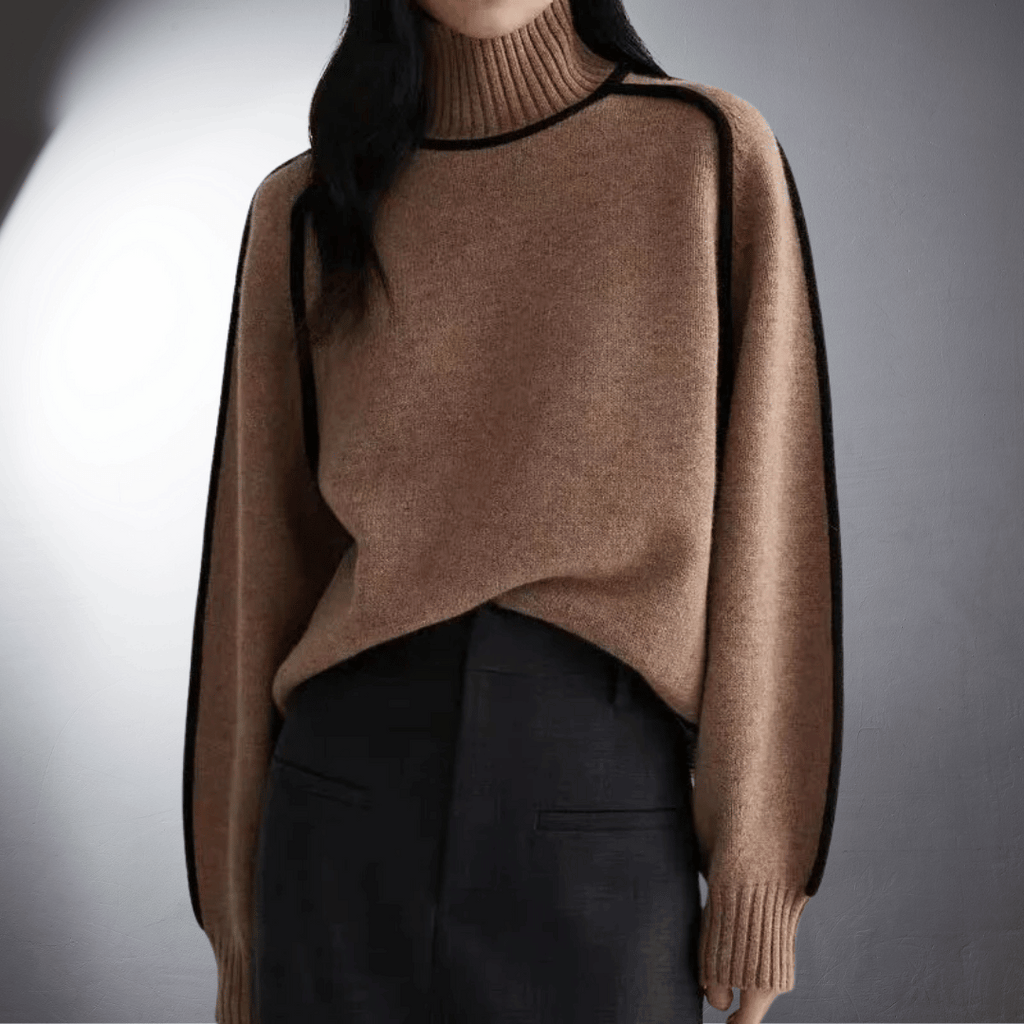 Jessika | Pull à col roulé durable et doux