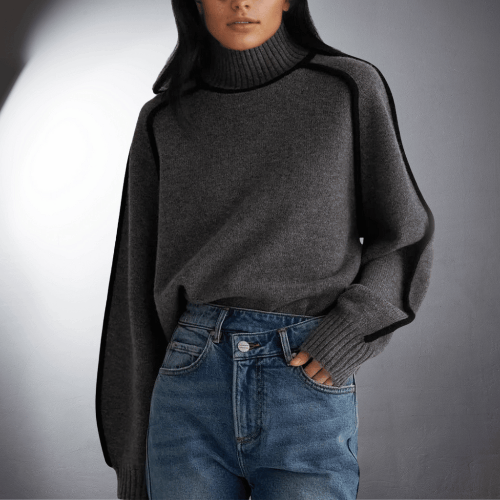 Jessika | Pull à col roulé durable et doux