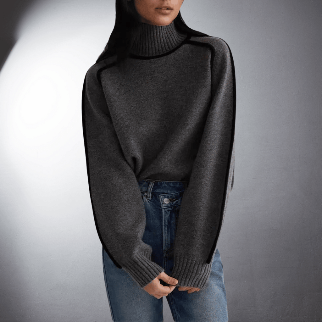 Jessika | Pull à col roulé durable et doux