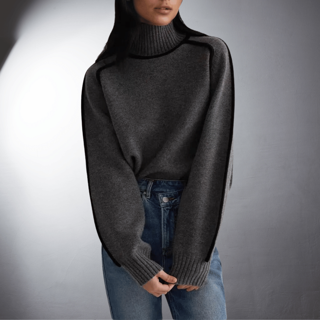 Jessika | Pull à col roulé durable et doux