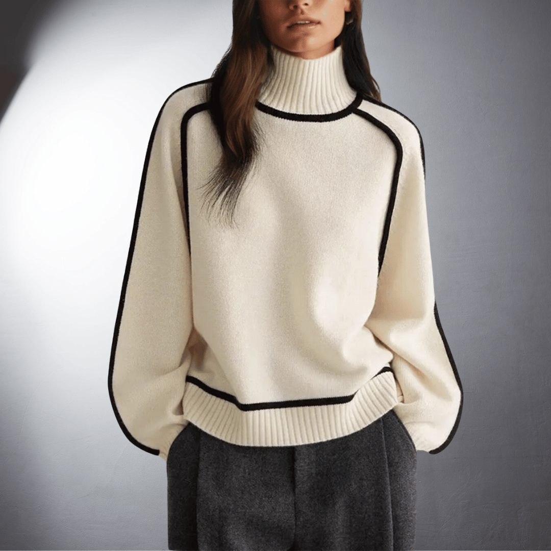 Jessika | Pull à col roulé durable et doux