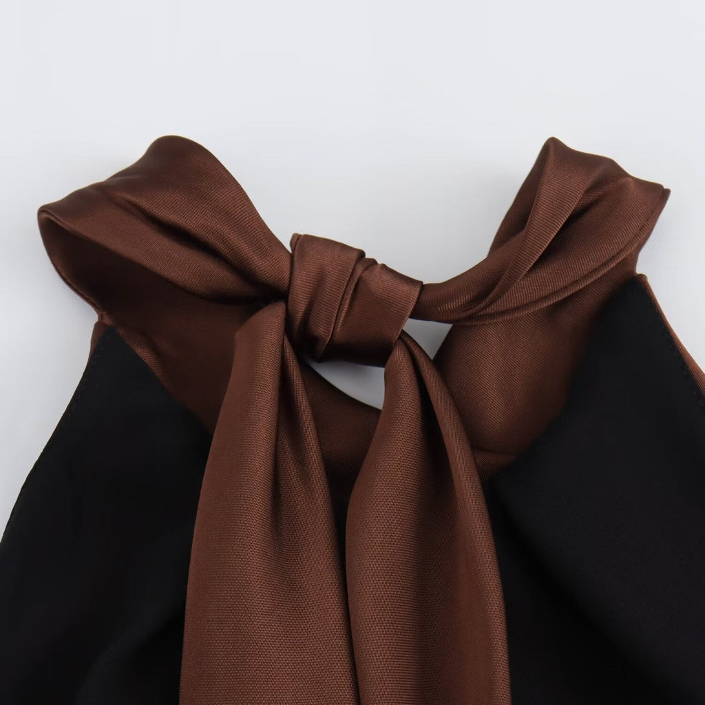 Robe Midi en Velours Élégante pour Soirées