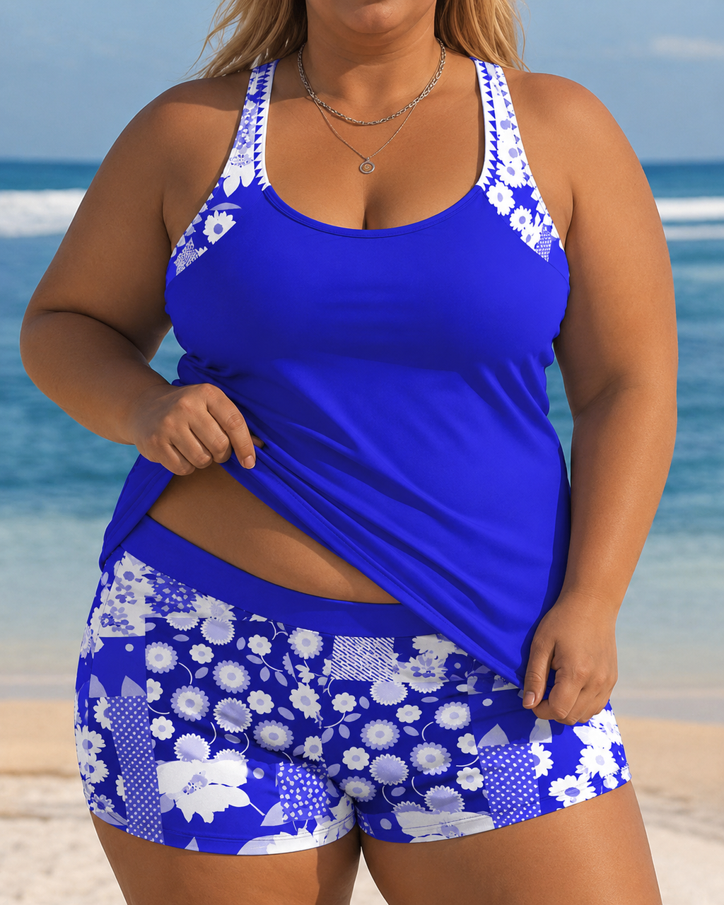 Nina | Ensemble de maillot de bain pour femmes en grande taille avec poches