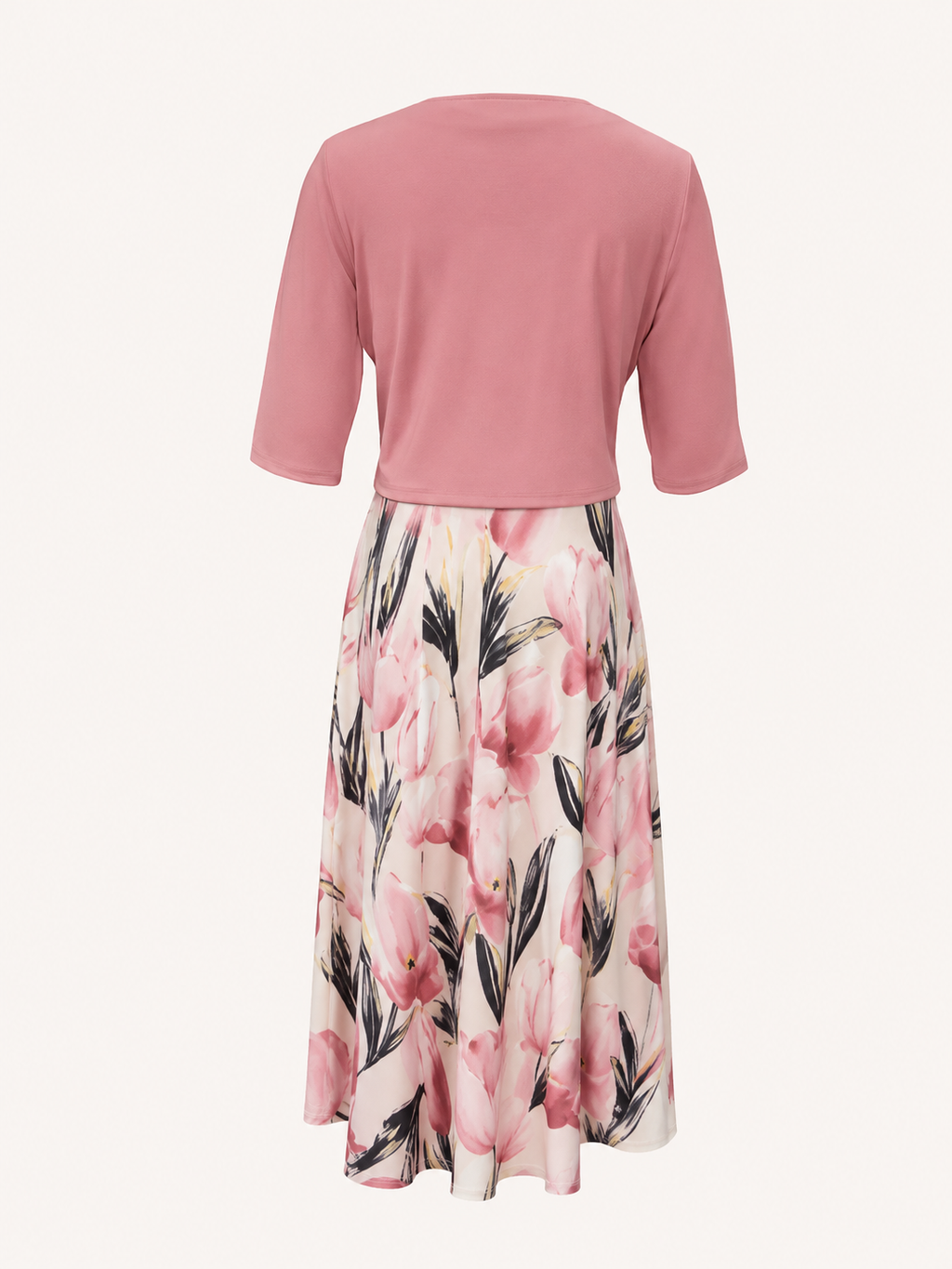 Rosalie | Ensemble Robe Maxi Fleurie pour Femmes avec Veste