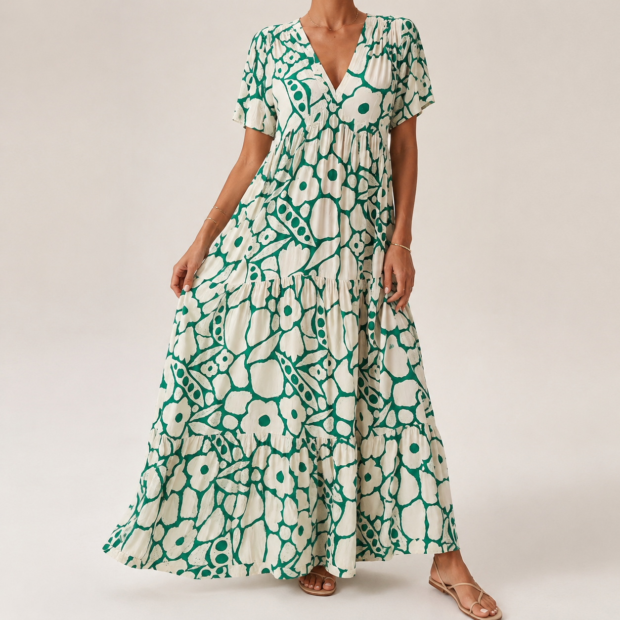 Yaomi | Robe Boho Élégante avec Décolleté en V