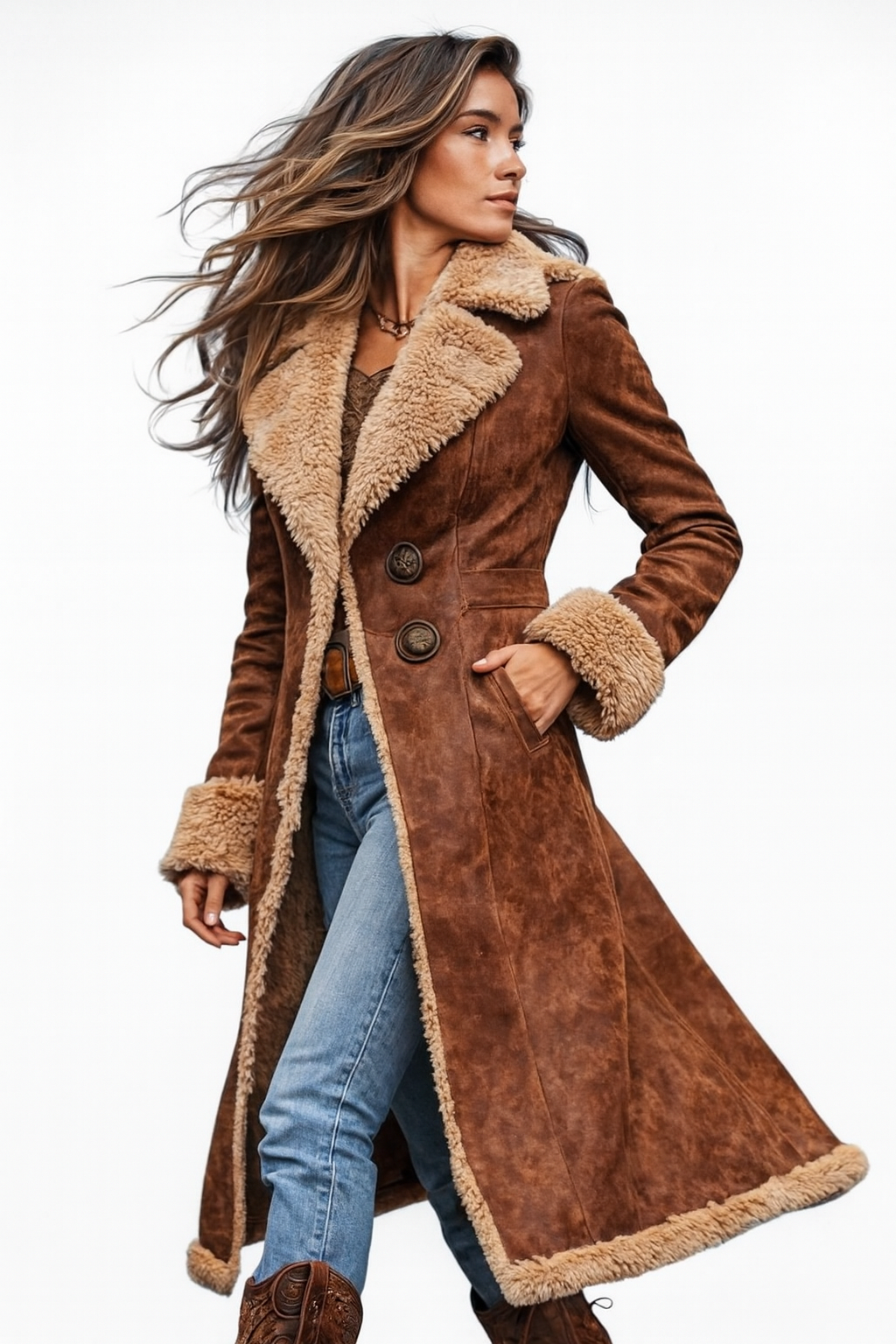 Mirren | Manteau Long pour Femmes