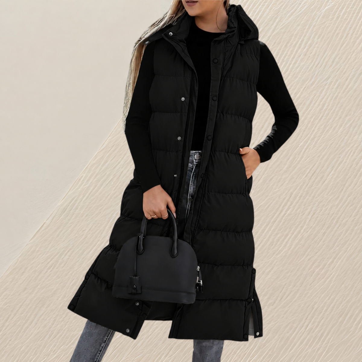 VESTE DOUILLETTE LONGUE POUR FEMMES