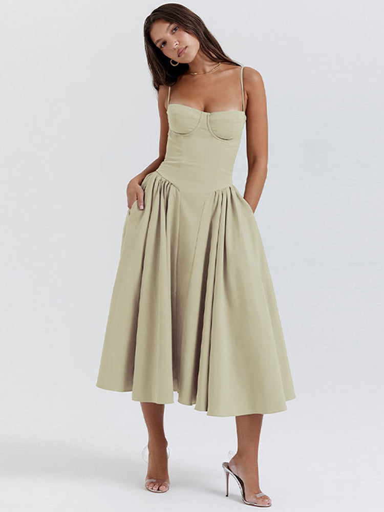 Aurora | Robe Maxi Intemporelle pour Invités de Mariage