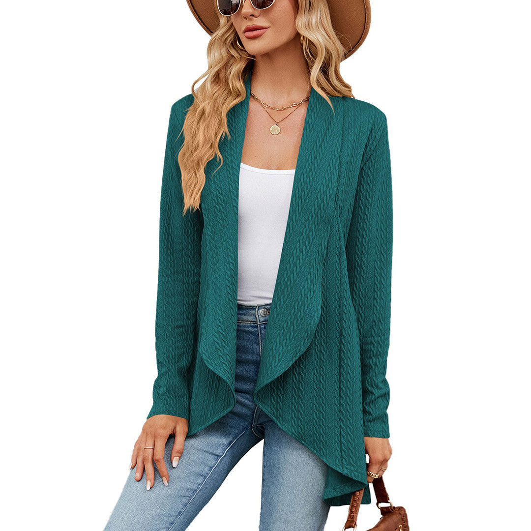 Amalia | Élégante et Longue Veste en Tricot pour Femmes