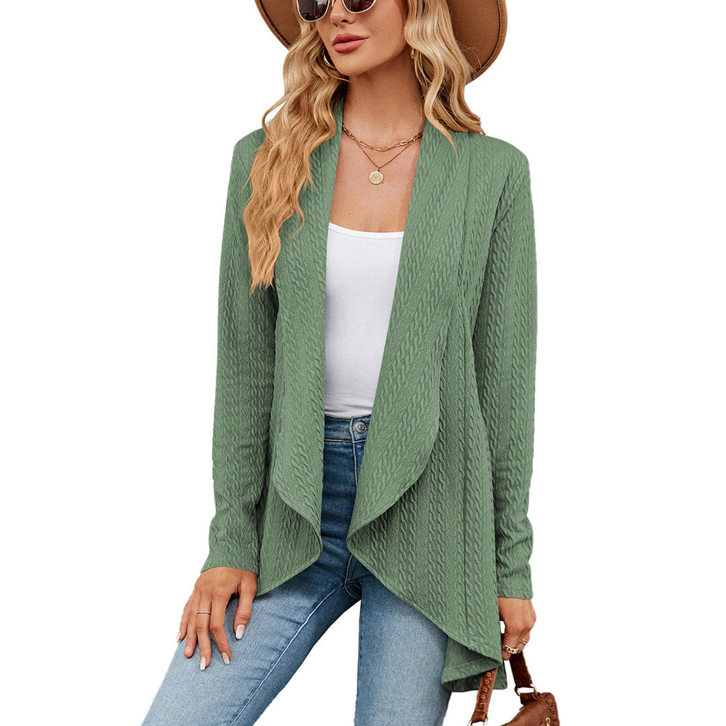 Amalia | Élégante et Longue Veste en Tricot pour Femmes