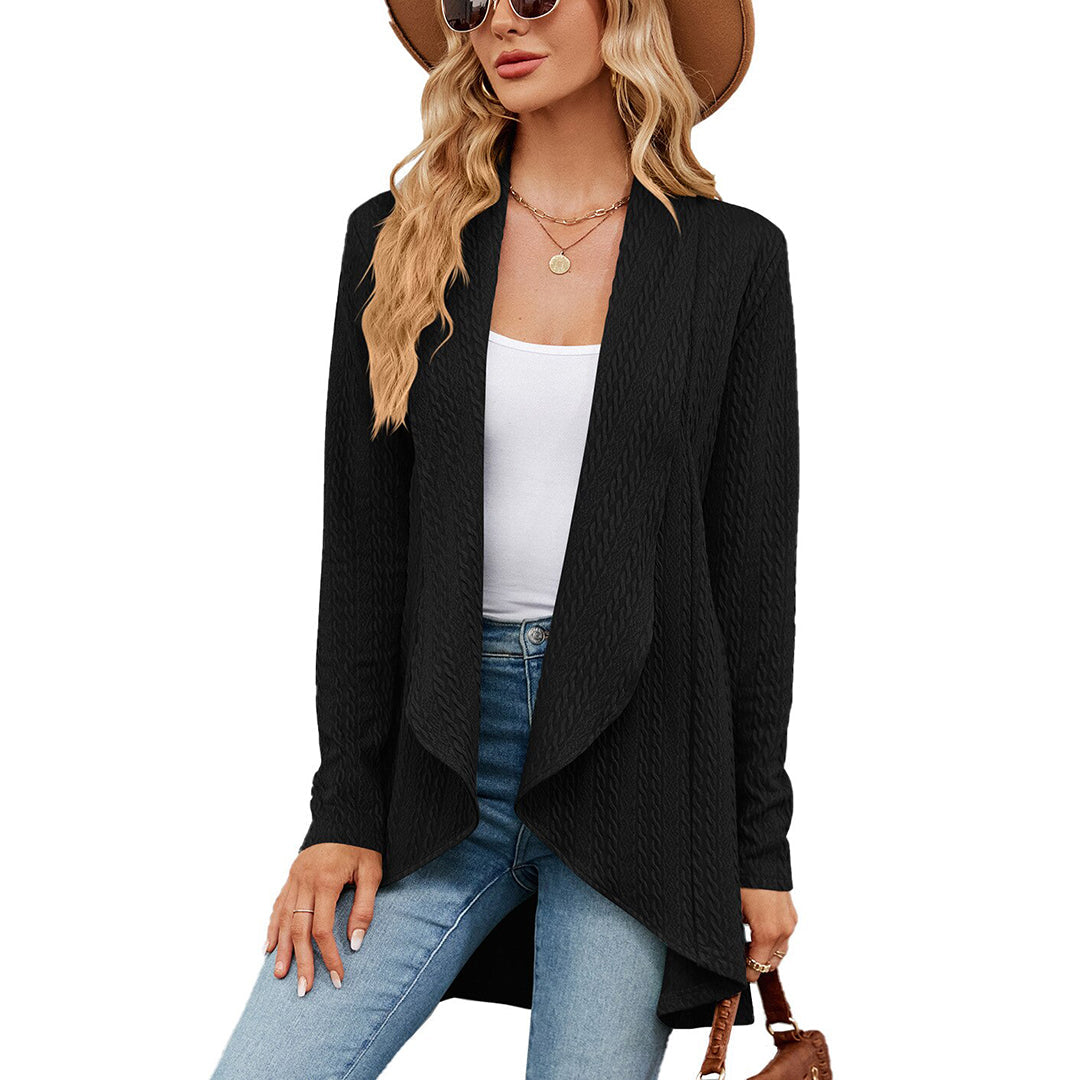 Amalia | Élégante et Longue Veste en Tricot pour Femmes