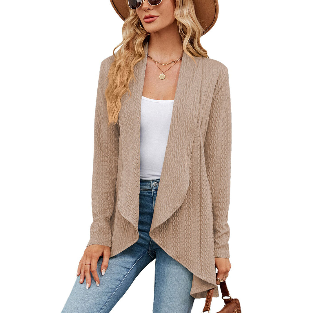 Amalia | Élégante et Longue Veste en Tricot pour Femmes