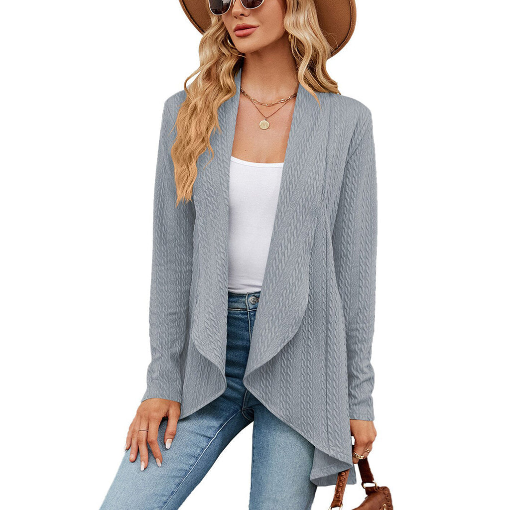 Amalia | Élégante et Longue Veste en Tricot pour Femmes