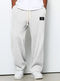 Pantalon pour Hommes Coupe Lâche avec Ceinture Ajustable