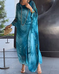 Robe Élégante avec Couverture du Ventre Confortable