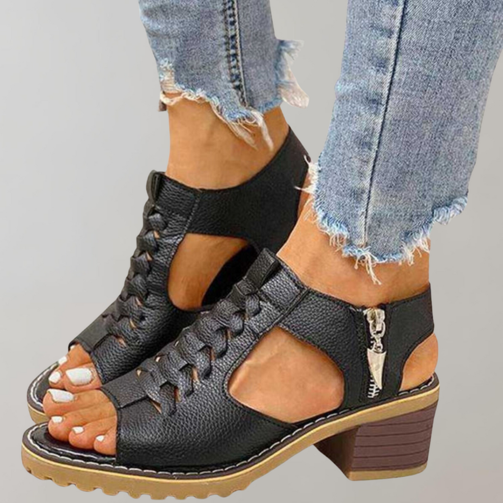 Sandales À Talon Avec Soutien Du Pied Pour Femmes | Idéal Pour L’été