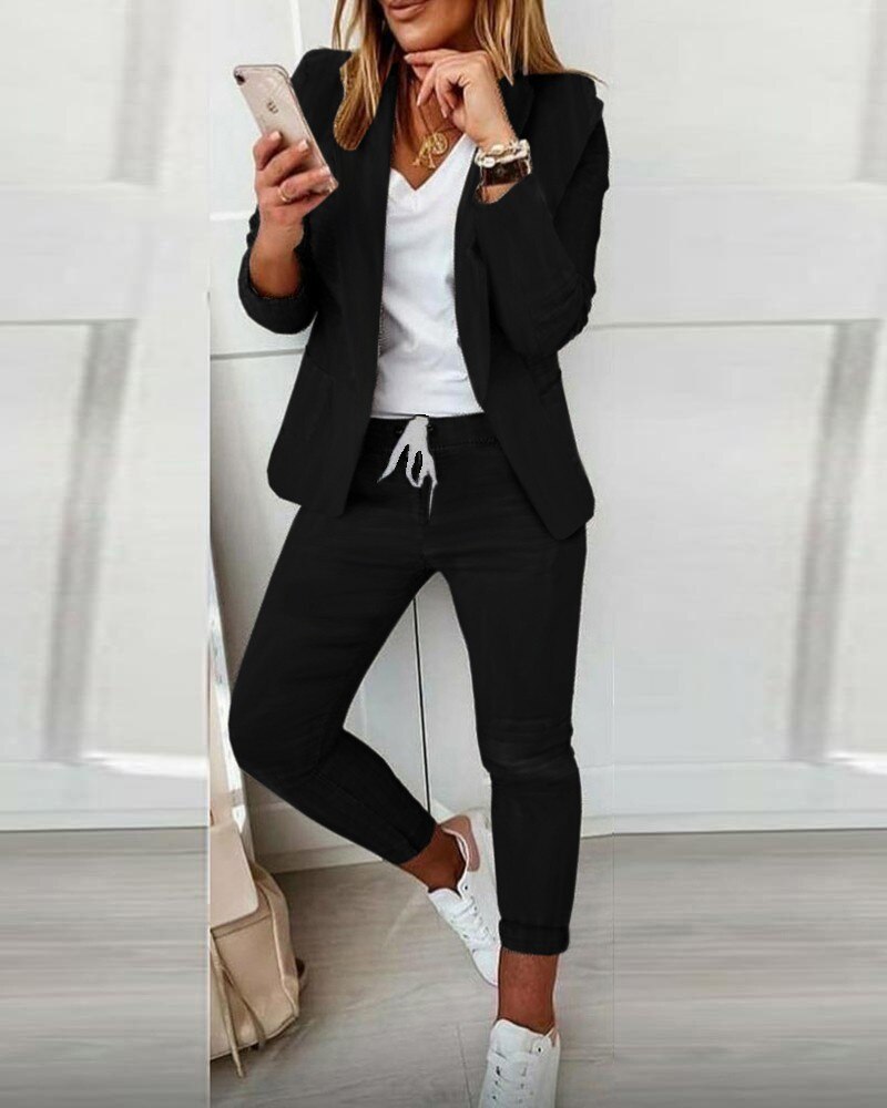 MW | Ensemble de blazer à deux pièces