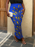 Jupe maxi femme avec un motif accrocheur et taille haute Mirla