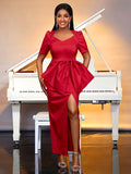 Robe Maxi Femme avec drapé élégant et jupe volumineuse Mirla