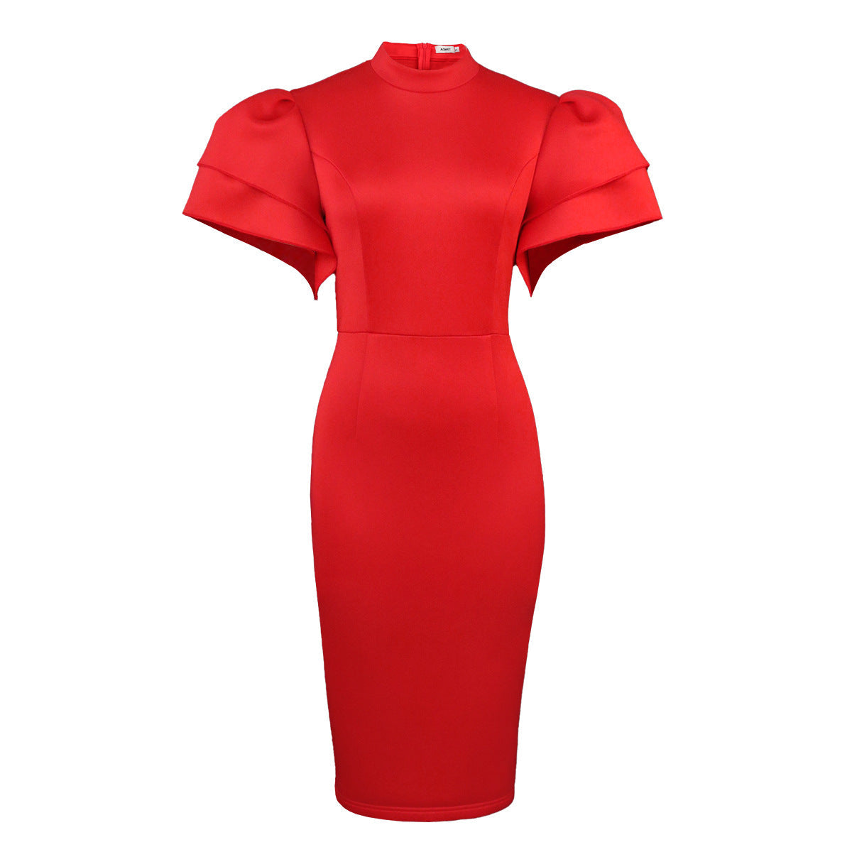 Robe cintrée pour femme avec des manches volumineuses Mirla