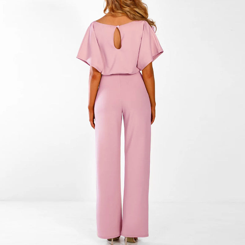 Combinaison Femme | Simple & Élégante | Coupe Ajustée | Mélange de Tissus Doux