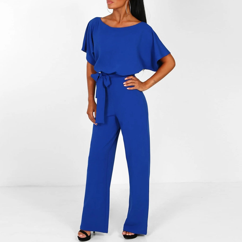 Combinaison Femme | Simple & Élégante | Coupe Ajustée | Mélange de Tissus Doux