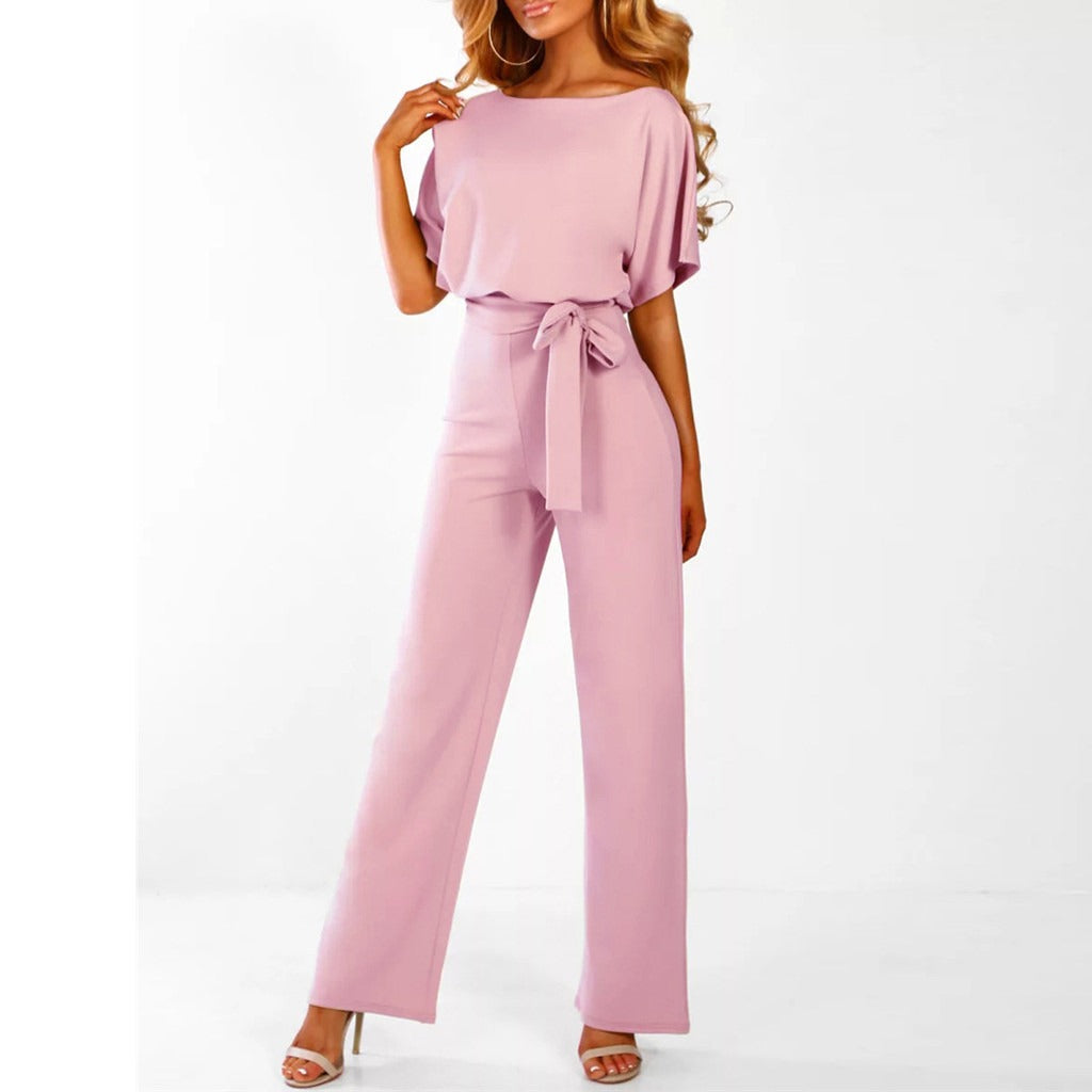 Combinaison Femme | Simple & Élégante | Coupe Ajustée | Mélange de Tissus Doux