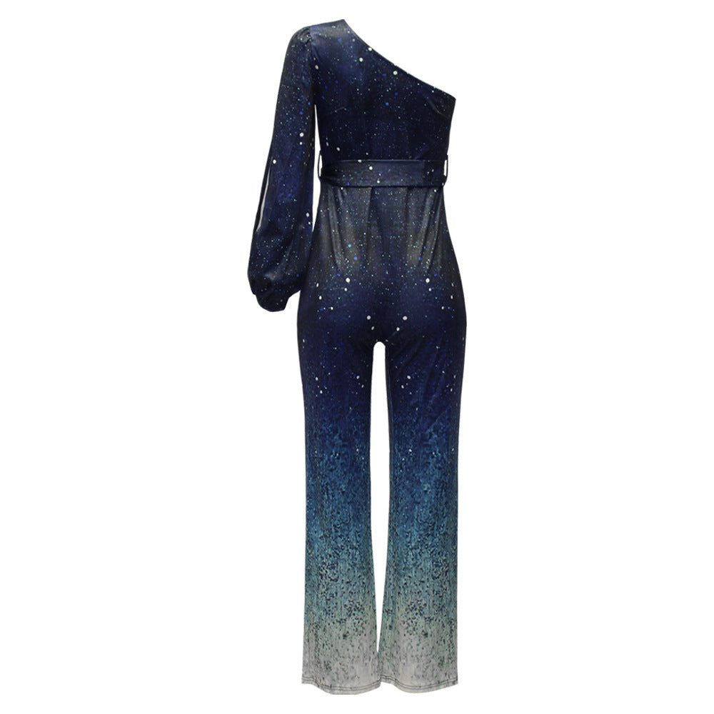 Robe rétro sans épaules pour femmes avec combinaison ombrée - Mia