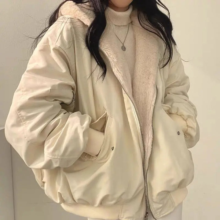 Veste d'hiver pour femmes | Design à double couche | Coupe élégante | Respirante & Chaude