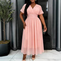 Robe maxi femme avec accent scintillant exclusif Mirla