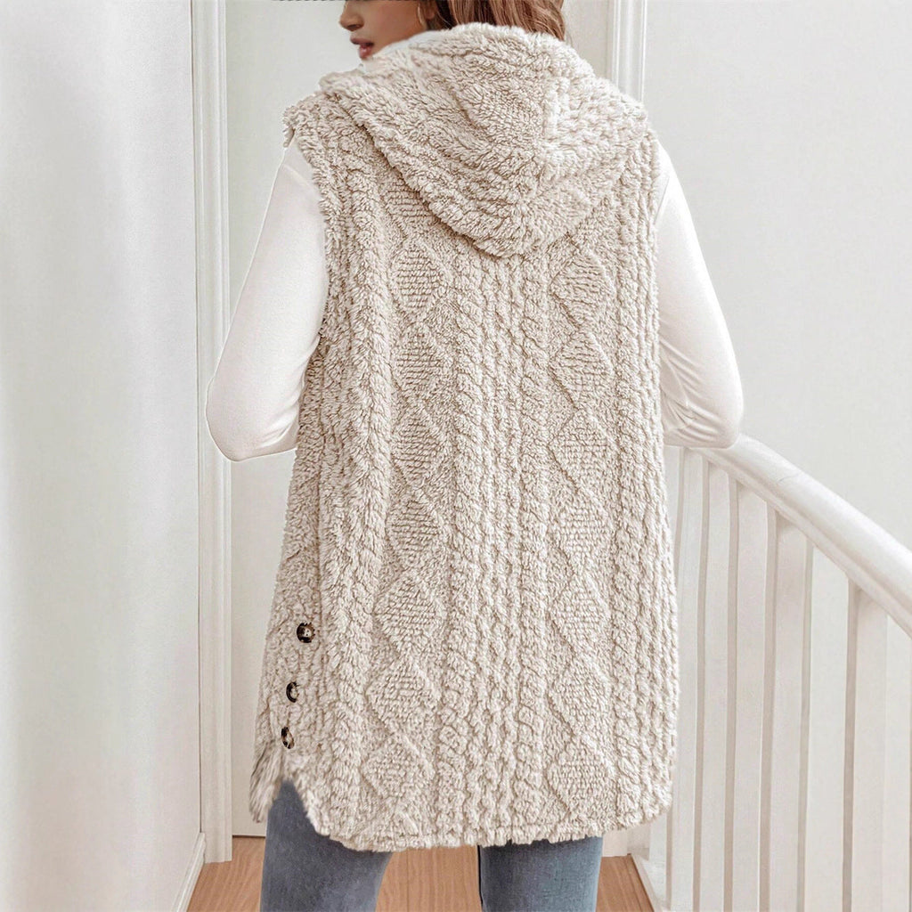 Mila | Gilet en peluche pour femmes, confortable et élégant