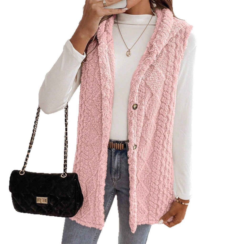Mila | Gilet en peluche pour femmes, confortable et élégant