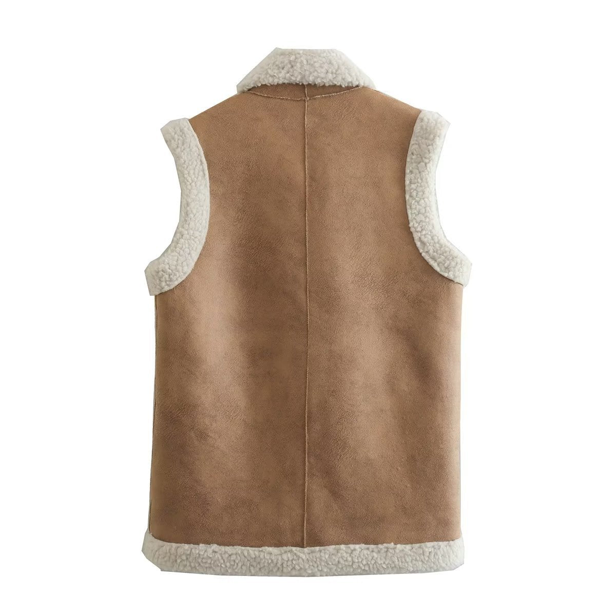 Amelie | Gilet en fausse fourrure luxueux et moderne