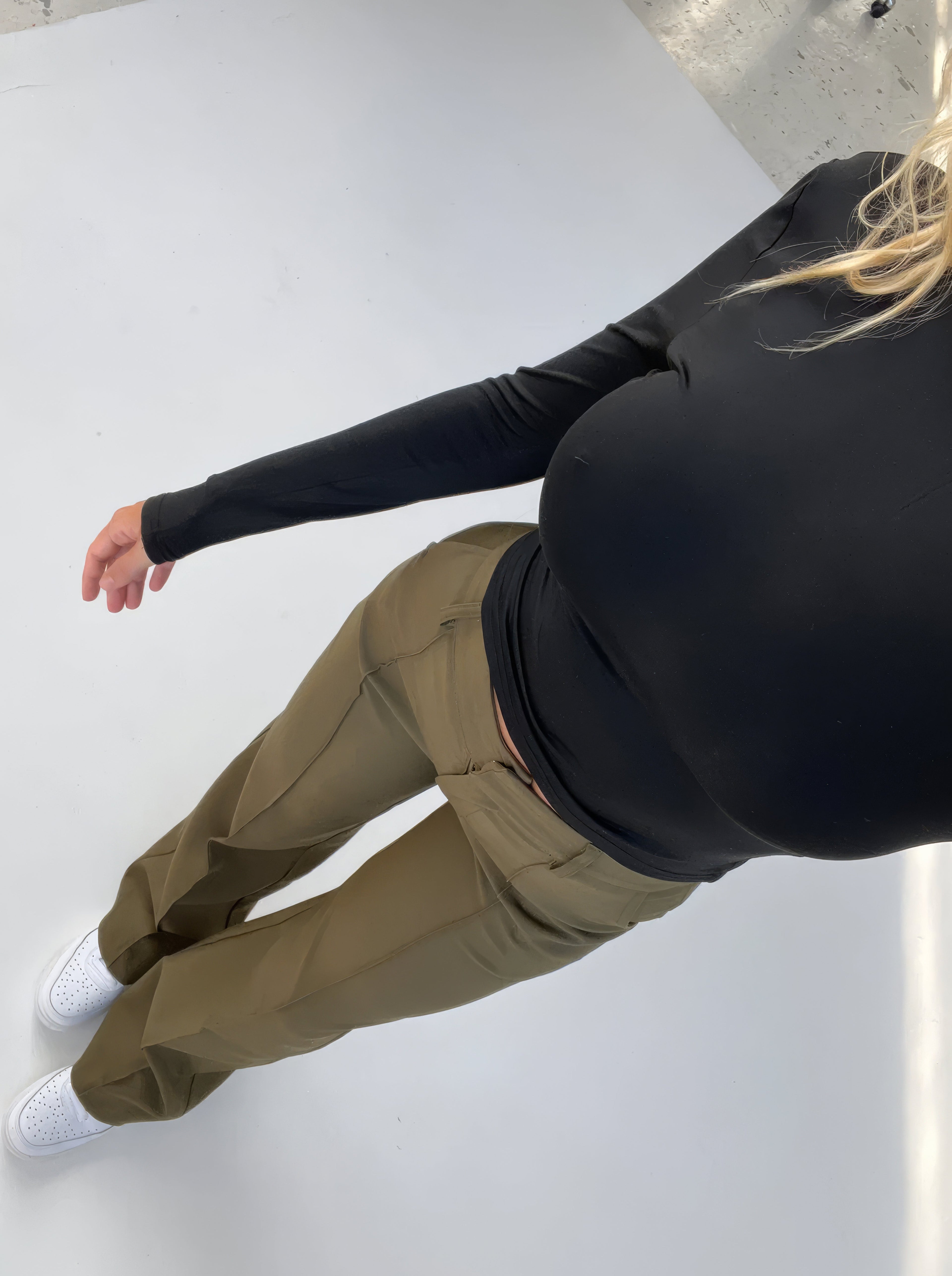 Pantalon Femme | Taille Haute & Jambes Droites